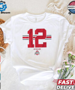 Osu Football Air Noland 12 Stripe T shirt