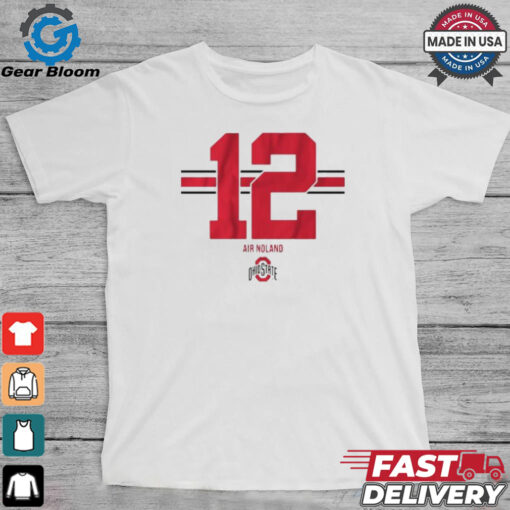 Osu Football Air Noland 12 Stripe T shirt