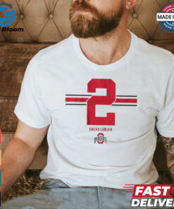 Osu Football Emeka Egbuka 2 Stripe T shirt