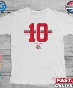 Osu Football Julian Sayin 10 Stripe T shirt