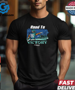 PHLY Road to Victory Philly Football Painting t shirt