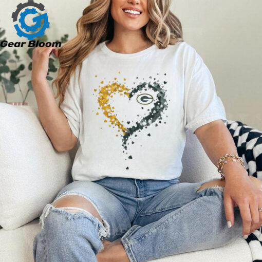 Passion Heart Green Bay Packers Shirt