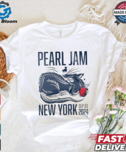 Pearl Jam Tour New York September 3, 2024 Event Shirt