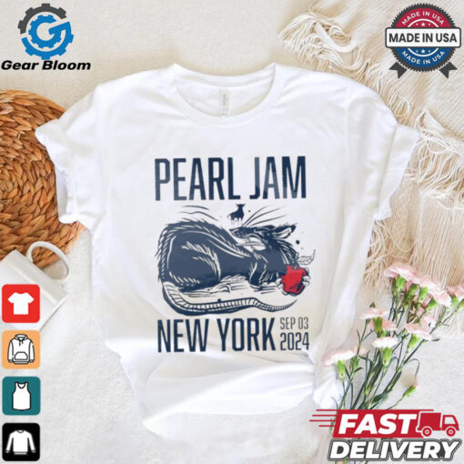 Pearl Jam Tour New York September 3, 2024 Event Shirt