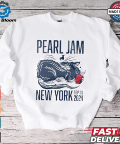 Pearl Jam Tour New York September 3, 2024 Event Shirt