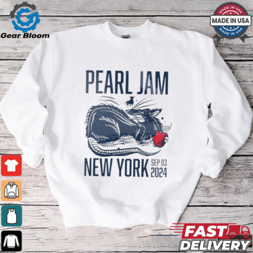 Pearl Jam Tour New York September 3, 2024 Event Shirt