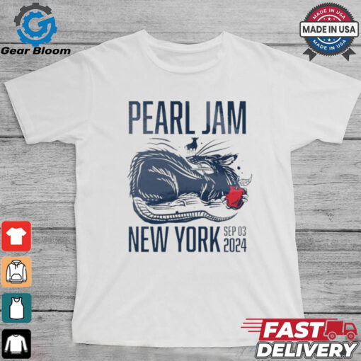 Pearl Jam Tour New York September 3, 2024 Event Shirt