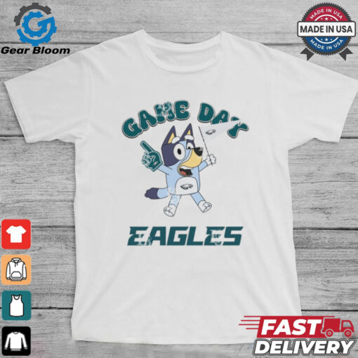 Philadelphia Eagles Bluey Game Day shirt