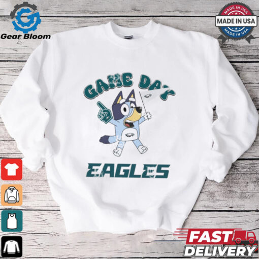 Philadelphia Eagles Bluey Game Day shirt