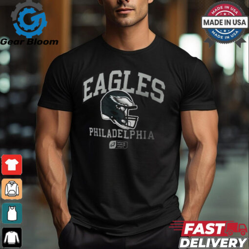 Philadelphia Eagles Nike Anthracite Helmet Essential T Shirt