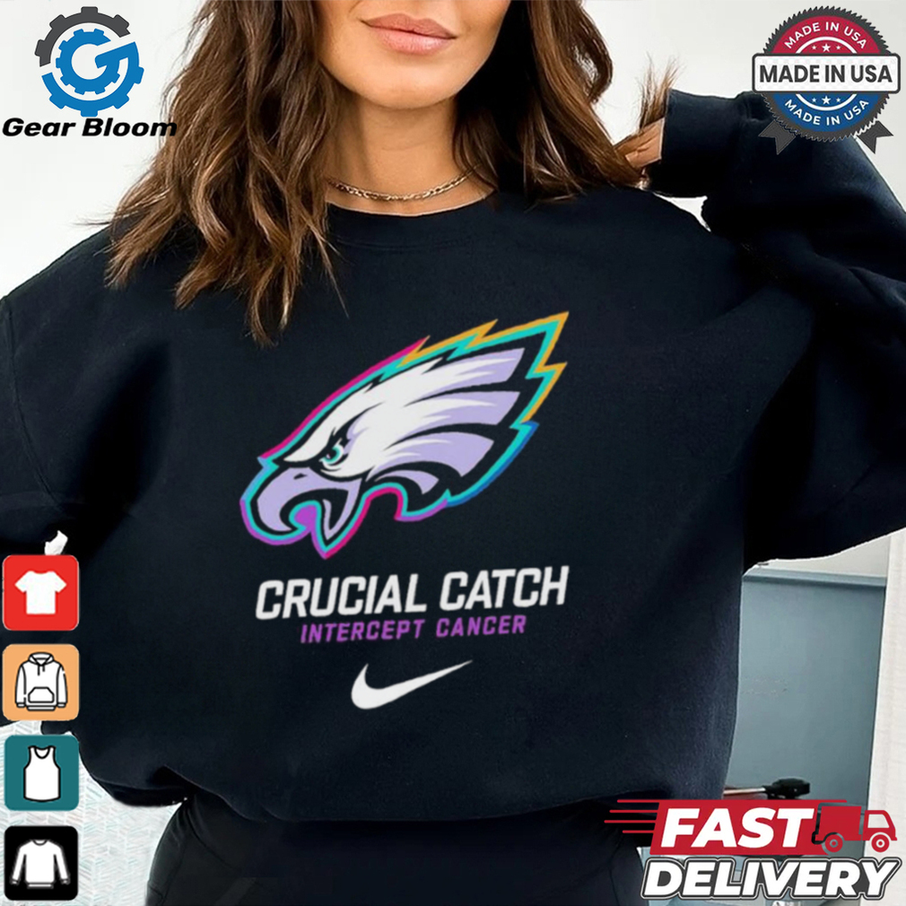 Philadelphia Eagles X Nike 2024 NFL Crucial Catch Shirt Philadelphia Eagles X Nike 2024 NFL Crucial Catch Shirt