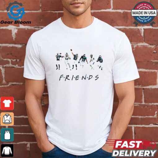 Philadelphia Eagles players X Friends shirt