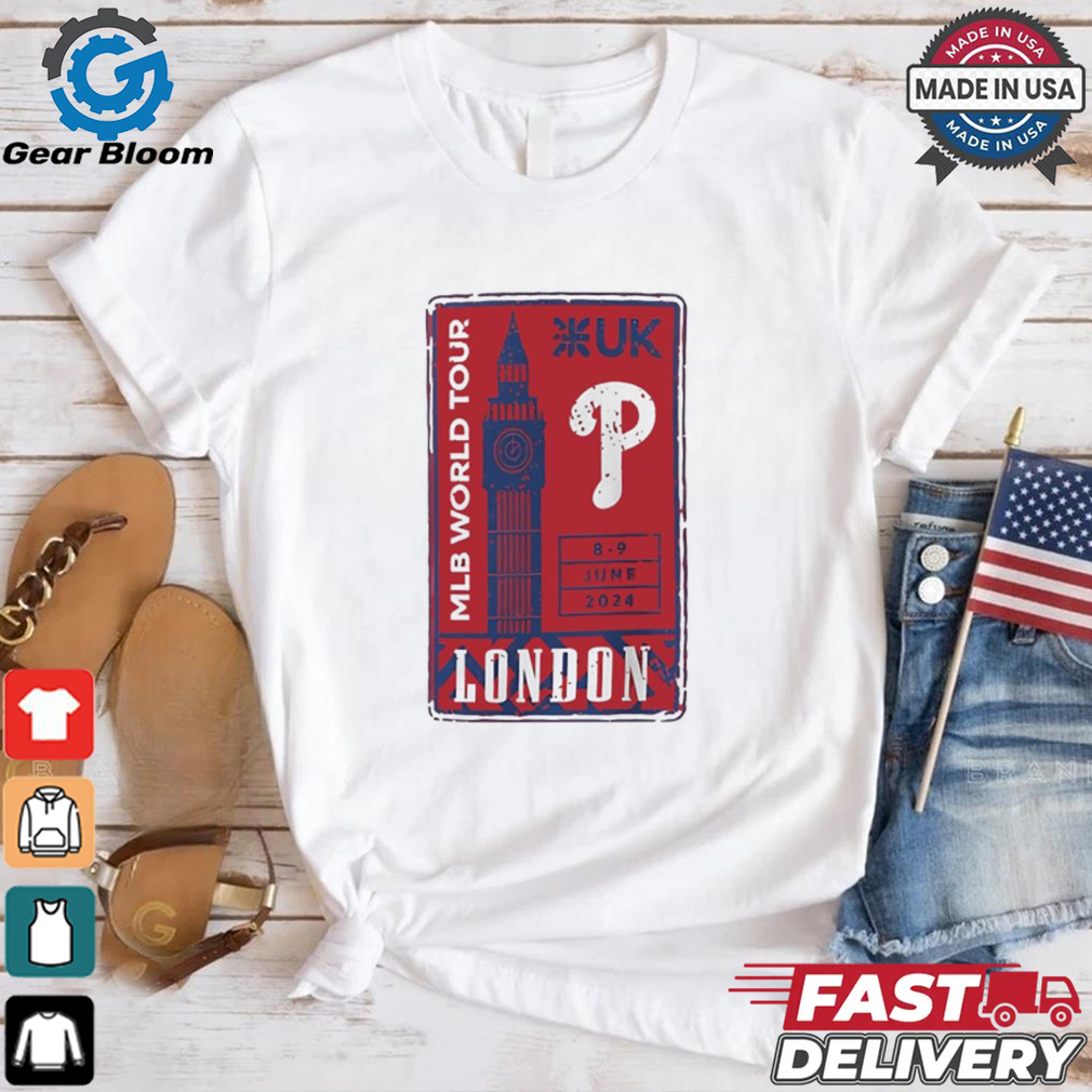 Philadelphia Phillies Baseball MLB World Tour London 2024 shirt