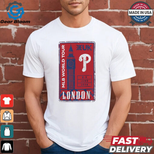 Philadelphia Phillies Baseball MLB World Tour London 2024 shirt