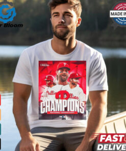 Philadelphia Phillies National League East Champions 2024 Poster Unisex T Shirt