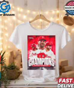 Philadelphia Phillies National League East Champions 2024 Poster Unisex T Shirt