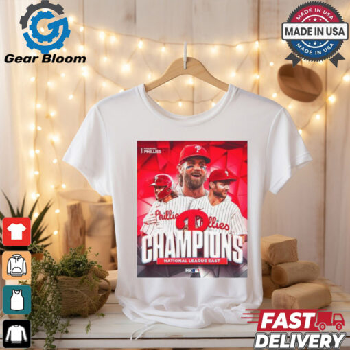 Philadelphia Phillies National League East Champions 2024 Poster Unisex T Shirt