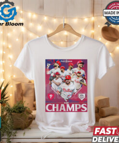 Philadelphia Phillies Postseason 224 Nl East Champs Poster Unisex T Shirt