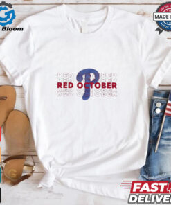 Philadelphia Phillies Red October 2024 shirt