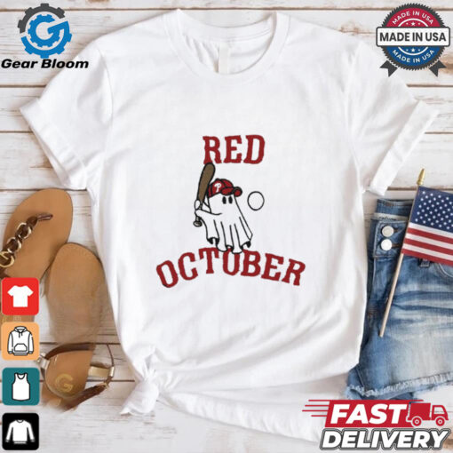 Philadelphia Phillies Red October Boo Halloween shirt