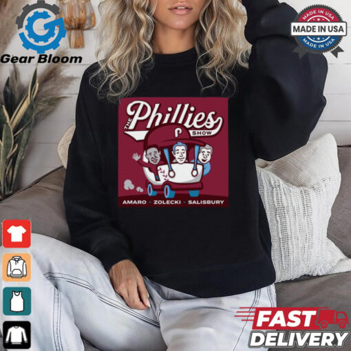 Philadelphia Phillies Show Amaro Zolecki Salisbury Poster t shirt