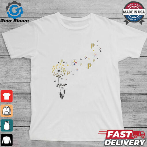 Pittsburgh Sports Teams Floral Dandelion Shirt