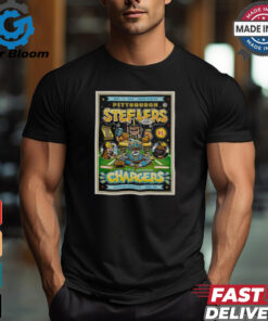 Pittsburgh Steelers 2024 Los Angeles Chargers Gameday Poster Shirt