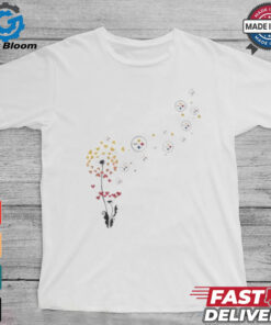 Pittsburgh Steelers Floral Dandelion Shirt