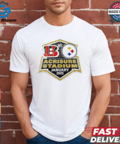 Pittsburgh Steelers Vs Cincinnati Bengals Gameday Acrisure Stadium January 2025 Shirt