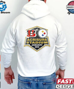 Pittsburgh Steelers Vs Cincinnati Bengals Gameday Acrisure Stadium January 2025 Shirt