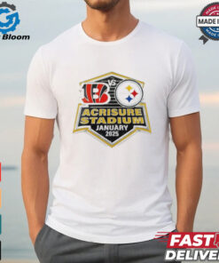 Pittsburgh Steelers Vs Cincinnati Bengals Gameday Acrisure Stadium January 2025 Shirt