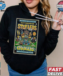 Pittsburgh Steelers vs Los Angeles Chargers Sept 22 2024 Acrisure Stadium Poster Shirt