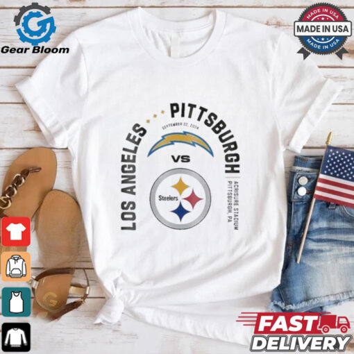 Pittsburgh Steelers vs. Los Angeles Chargers Sept 22 2024 Game Day Shirt