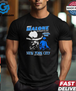 Post Malone Sept 28, 2024 New York City Event Shirt