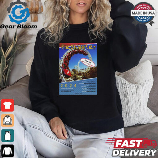 Poster Fleshwater Australia Tour 2024 t shirt