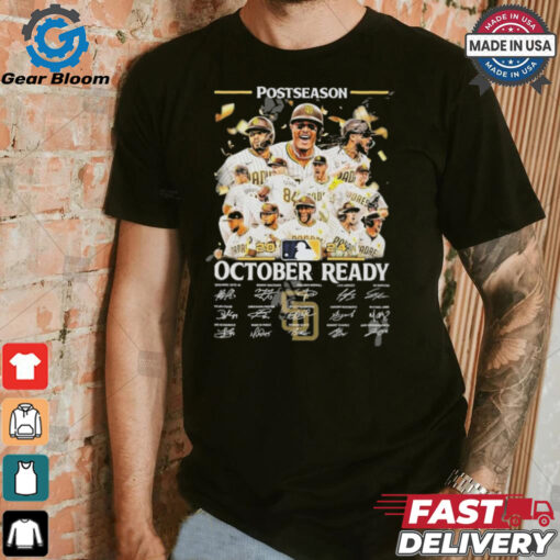 Postseason 2024 October Ready San Diego Padres T Shirt