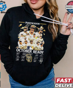 Postseason 2024 October Ready San Diego Padres T Shirt