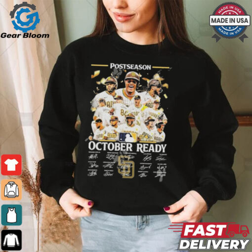 Postseason 2024 October Ready San Diego Padres T Shirt