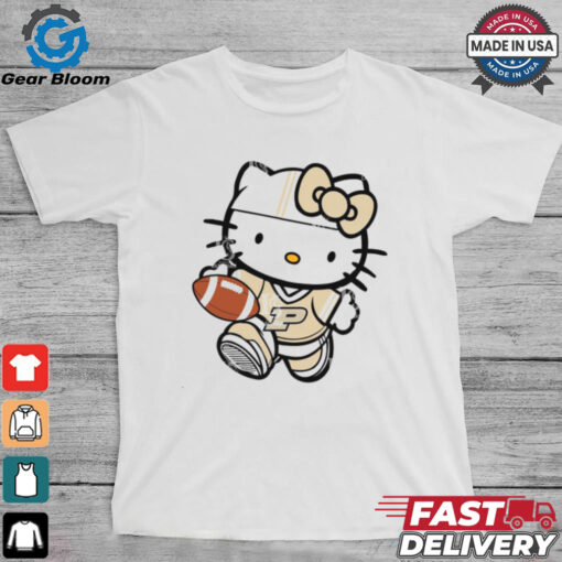 Purdue Boilermakers Cute Hello Kitty Football shirt