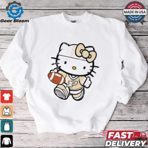 Purdue Boilermakers Cute Hello Kitty Football shirt