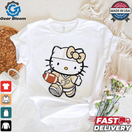 Purdue Boilermakers Cute Hello Kitty Football shirt