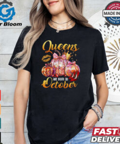 Queens are born in October shirt