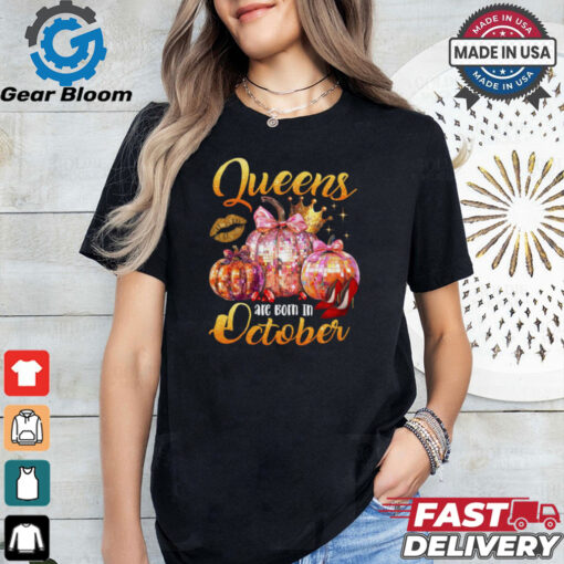 Queens are born in October shirt