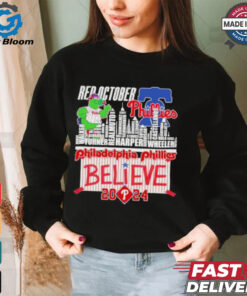 Red October Philadelphia Phillies Believe 2024 Shirt