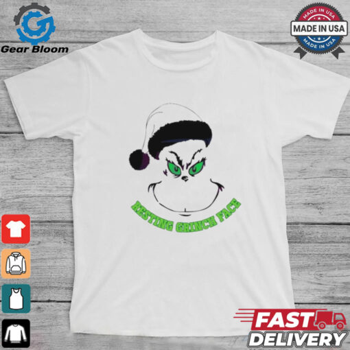 Resting grinch face Christmas grinch shirt