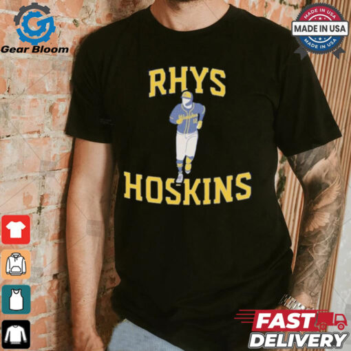 Rhys Hoskins Milwaukee Brewers baseball T shirt