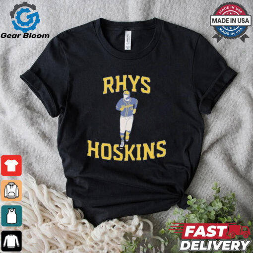 Rhys Hoskins Milwaukee Brewers baseball T shirt