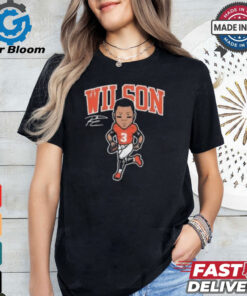 Russell Wilson American football quarterback Denver Toon T Shirt