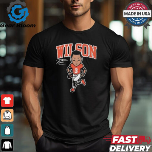 Russell Wilson American football quarterback Denver Toon T Shirt