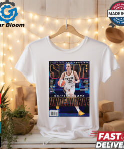 SLAM 2024 25 NBA Preview Indiana Fever Caitlin Clark Undeniable Poster t shirt